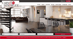 Desktop Screenshot of carnot-immobilier.com